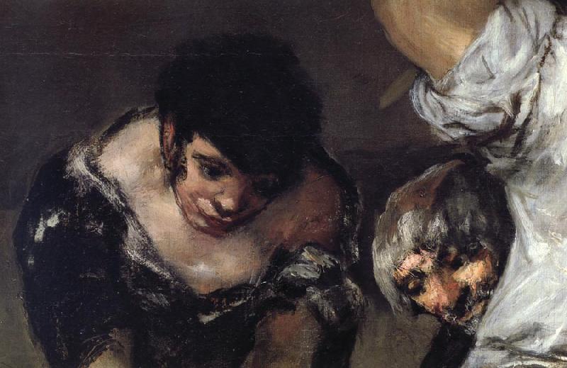 Details of the forge, Francisco Goya